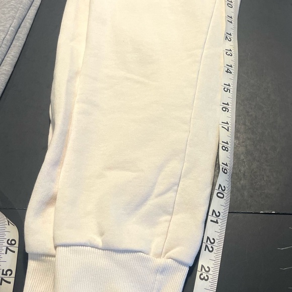 Adidas woman’s joggers 
Light Gray and Cream Joggers XS - Picture 4 of 9